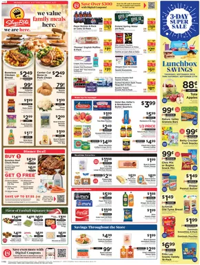 ShopRite catalogue in Silver Spring MD | Special offers for you | 2025-09-18T00:00:00.000Z - 2025-09-27T00:00:00.000Z