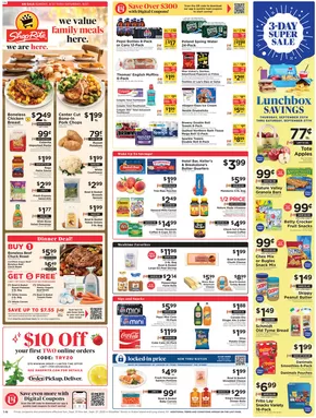 ShopRite catalogue in Spicewood TX | Top offers for smart savers | 2025-09-18T00:00:00.000Z - 2025-09-27T00:00:00.000Z