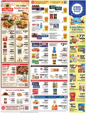 ShopRite catalogue in Stamford CT | Great offer for all customers | 2025-09-18T00:00:00.000Z - 2025-09-27T00:00:00.000Z