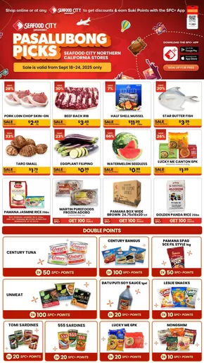 Seafood City catalogue in Colleyville TX | Our best offers for you | 2025-09-18T00:00:00.000Z - 2025-10-02T00:00:00.000Z
