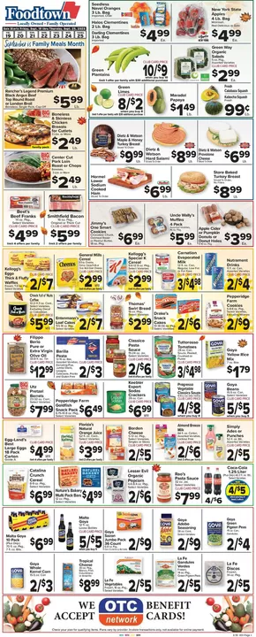 Foodtown supermarkets catalogue in Arlington TX | Discover attractive offers | 2025-09-19T00:00:00.000Z - 2025-09-25T00:00:00.000Z