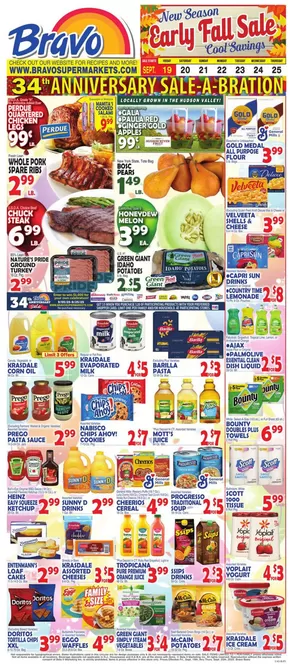Bravo Supermarkets catalogue in New York | Current special promotions | 2025-09-19T00:00:00.000Z - 2025-09-25T00:00:00.000Z