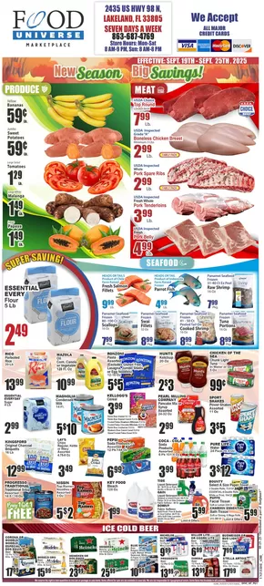Food Universe catalogue in Copiague NY | Food Universe weekly ad Next Week | 2025-09-19T00:00:00.000Z - 2025-09-25T00:00:00.000Z