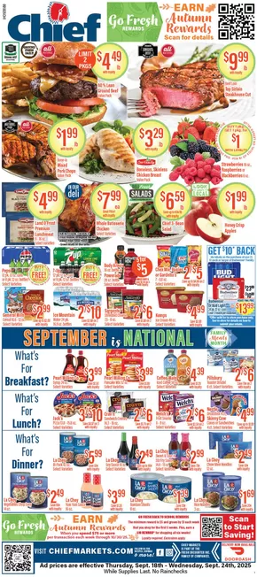 Chief Supermarket weekly ad