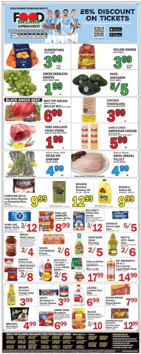 Food Bazaar weekly ad