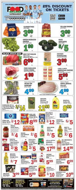 Food Bazaar catalogue in New York | Our best offers for you | 2025-09-18T00:00:00.000Z - 2025-09-24T00:00:00.000Z