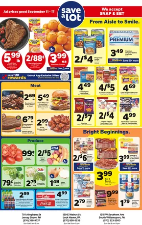 Save a Lot catalogue in Berea KY | Current deals and offers | 2025-09-18T00:00:00.000Z - 2025-09-24T00:00:00.000Z