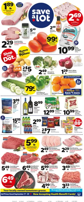 Save a Lot catalogue in Berea KY | Discover attractive offers | 2025-09-17T00:00:00.000Z - 2025-09-23T00:00:00.000Z