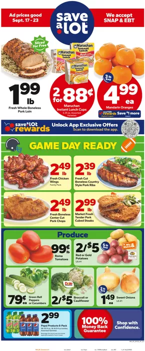 Save a Lot catalogue | Save now with our deals | 2025-09-17T00:00:00.000Z - 2025-09-23T00:00:00.000Z
