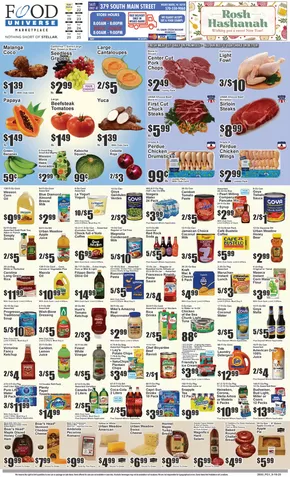 Food Universe catalogue in Copiague NY | Our best bargains | 2025-09-19T00:00:00.000Z - 2025-09-25T00:00:00.000Z