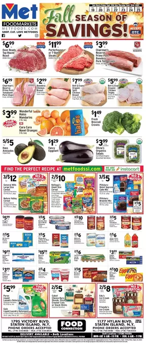 Met Foodmarkets catalogue in New York | Exclusive deals for our customers | 2025-09-19T00:00:00.000Z - 2025-09-25T00:00:00.000Z