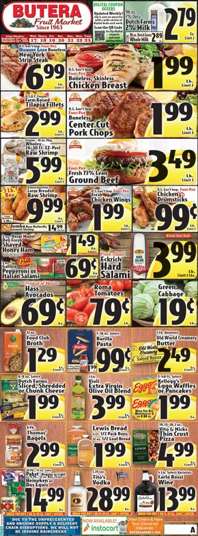 Butera catalogue in South Elgin IL | Our best deals for you | 2025-09-20T00:00:00.000Z - 2025-10-04T00:00:00.000Z