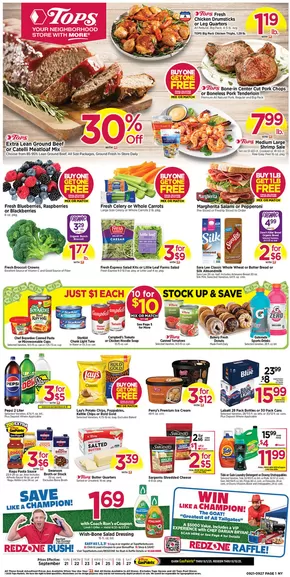 Tops catalogue in Alden NY | Tops weekly ad | 2025-09-21T00:00:00.000Z - 2025-09-27T00:00:00.000Z