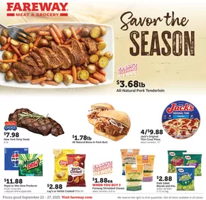 Fareway catalogue in Fairmont MN | Save now with our deals | 2025-09-21T00:00:00.000Z - 2025-10-05T00:00:00.000Z