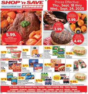 Shop 'n Save catalogue | Current bargains and offers | 2025-09-22T00:00:00.000Z - 2025-10-06T00:00:00.000Z