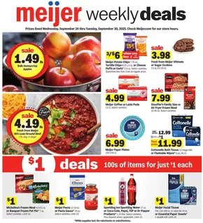 Meijer catalogue in Vernonia OR | Offers for bargain hunters | 2025-09-24T00:00:00.000Z - 2025-09-30T00:00:00.000Z
