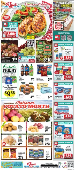 Ray's Food catalogue in Roseburg OR | Exclusive deals for our customers | 2025-09-22T00:00:00.000Z - 2025-10-06T00:00:00.000Z