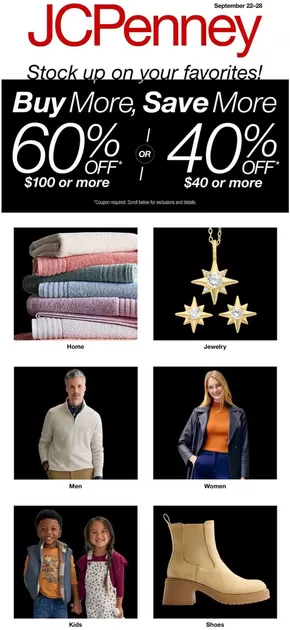 JC Penney catalogue in Macon GA | Store Ads | 2025-09-22T00:00:00.000Z - 2025-09-28T00:00:00.000Z