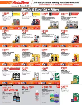 AutoZone catalogue in Cranston RI | Discounts and promotions | 2025-09-23T00:00:00.000Z - 2025-10-20T00:00:00.000Z