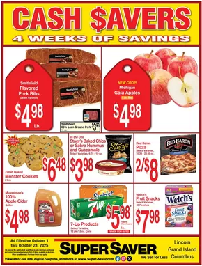 Super Saver catalogue | Wide range of offers | 2025-10-01T00:00:00.000Z - 2025-10-28T00:00:00.000Z