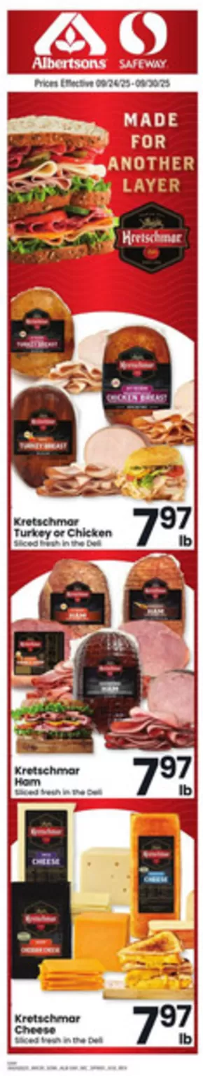Albertsons catalogue in Kennewick WA | Great offer for all customers | 2025-09-24T00:00:00.000Z - 2025-09-30T00:00:00.000Z