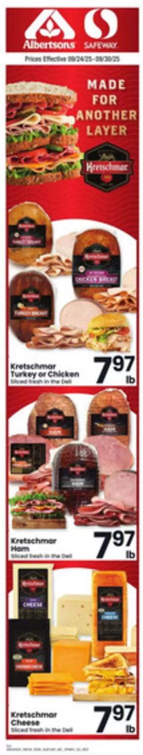 Albertsons catalogue in Kennewick WA | Great discounts on selected products | 2025-09-24T00:00:00.000Z - 2025-09-30T00:00:00.000Z