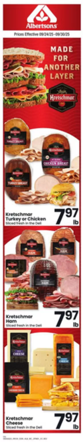 Albertsons catalogue in Kennewick WA | New offers to discover | 2025-09-24T00:00:00.000Z - 2025-09-30T00:00:00.000Z