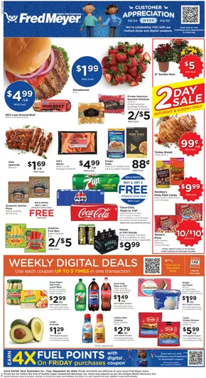 Fred Meyer catalogue in Ankeny IA | Discover attractive offers | 2025-09-24T00:00:00.000Z - 2025-09-30T00:00:00.000Z