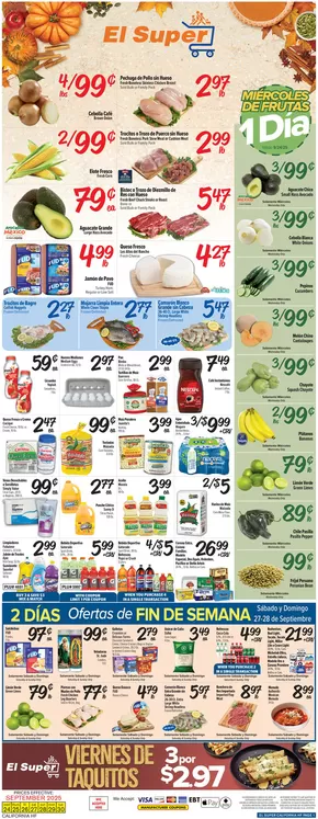 El Super catalogue in Pitkin LA | Top offers for all bargain hunters | 2025-09-24T00:00:00.000Z - 2025-09-30T00:00:00.000Z