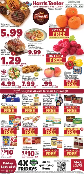 Harris Teeter catalogue in Hilton Head Island SC | Top deals for all customers | 2025-09-24T00:00:00.000Z - 2025-09-30T00:00:00.000Z