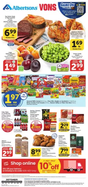 Vons catalogue in La Mesa CA | Weekly Ad - SoCal | 2025-09-24T00:00:00.000Z - 2025-09-30T00:00:00.000Z