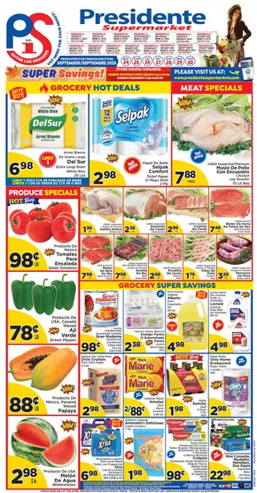 Presidente catalogue | Presidente weekly ad | 2025-09-25T00:00:00.000Z - 2025-10-09T00:00:00.000Z