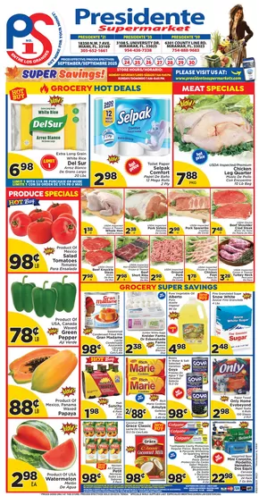 Presidente catalogue | Discover attractive offers | 2025-09-25T00:00:00.000Z - 2025-10-09T00:00:00.000Z