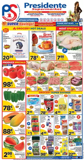 Presidente catalogue | Wide range of offers | 2025-09-25T00:00:00.000Z - 2025-10-09T00:00:00.000Z