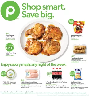 Publix catalogue in Brookshire TX | Publix weekly ad | 2025-09-25T00:00:00.000Z - 2025-10-01T00:00:00.000Z