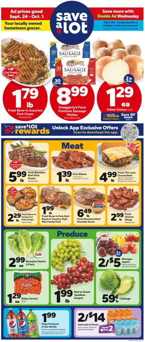 Save a Lot catalogue | Discounts and promotions | 2025-09-24T00:00:00.000Z - 2025-10-01T00:00:00.000Z