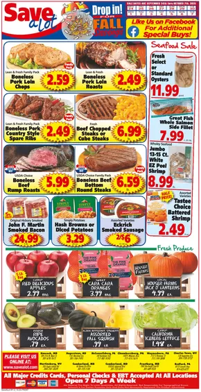 Save a Lot catalogue in Lancaster KY | Our best deals for you | 2025-09-24T00:00:00.000Z - 2025-10-07T00:00:00.000Z