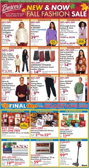 Boscov's catalogue in Bloomington IN | Wide range of offers | 2025-09-25T00:00:00.000Z - 2025-10-01T00:00:00.000Z