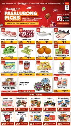 Seafood City catalogue in Athens TN | Discounts and promotions | 2025-09-26T00:00:00.000Z - 2025-10-10T00:00:00.000Z