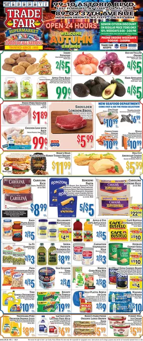Trade Fair Supermarket catalogue in Athens TN | Current special promotions | 2025-09-26T00:00:00.000Z - 2025-10-10T00:00:00.000Z