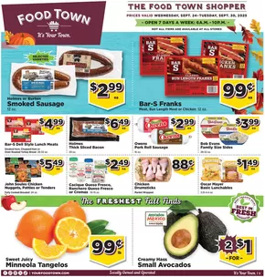 Food Town catalogue in Athens TN | Food Town Instore Ad WebR | 2025-09-26T00:00:00.000Z - 2025-10-10T00:00:00.000Z