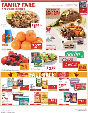 Family Fare catalogue in Cranston RI | Save now with our deals | 2025-09-26T00:00:00.000Z - 2025-09-27T00:00:00.000Z