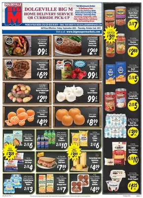 BigM Supermarkets catalogue in Hannibal MO | Top deals for all customers | 2025-09-26T00:00:00.000Z - 2025-10-10T00:00:00.000Z