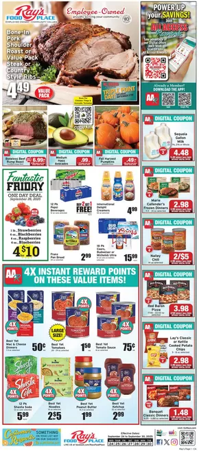 Ray's Food catalogue in Hudson NY | Current deals and offers | 2025-09-26T00:00:00.000Z - 2025-10-10T00:00:00.000Z