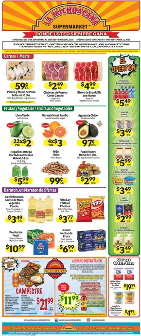 La Michoacana catalogue in Hudson NY | Our best deals for you | 2025-09-26T00:00:00.000Z - 2025-10-10T00:00:00.000Z