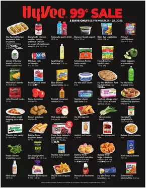 Hy-Vee catalogue in Mankato MN | Special offers for you | 2025-09-26T00:00:00.000Z - 2025-09-28T00:00:00.000Z