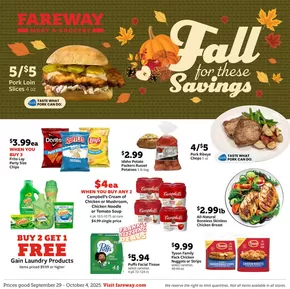 Fareway catalogue in Ankeny IA | Current deals and offers | 2025-09-28T00:00:00.000Z - 2025-10-12T00:00:00.000Z