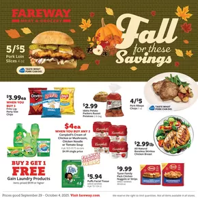 Fareway catalogue in Ankeny IA | Top deals for all customers | 2025-09-28T00:00:00.000Z - 2025-10-12T00:00:00.000Z