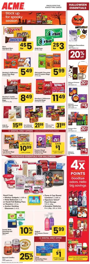 ACME catalogue | Acme Markets - GMI | 2025-09-26T00:00:00.000Z - 2025-10-09T00:00:00.000Z