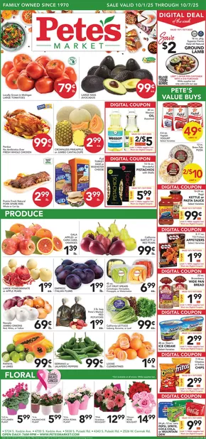 Pete's Fresh Market catalogue in Calumet City IL | Our best bargains | 2025-10-01T00:00:00.000Z - 2025-10-07T00:00:00.000Z